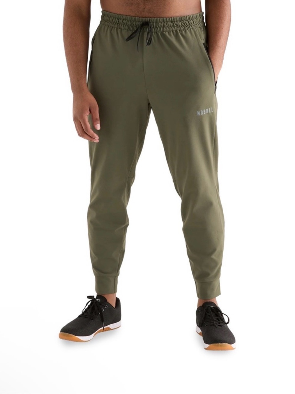 NOBULL Men's Performance Training Joggers | Green | Large‎